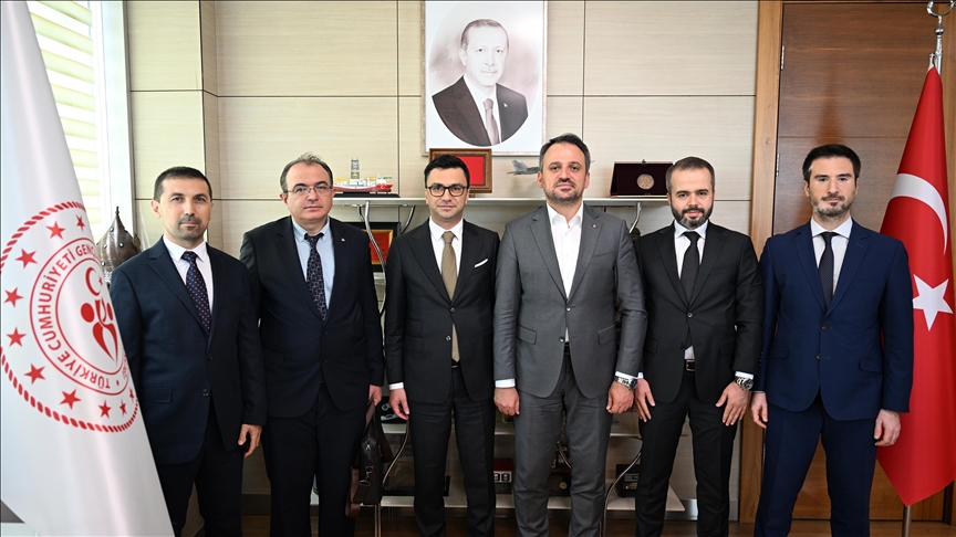 AA Deputy General Manager Peru visited Deputy Minister of Youth and Sports Eminoğlu